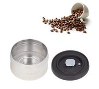 Oumefar Boîtes de café Scellées Sous Vide, Récipient à café Hermétique Empilable en Acier Inoxydable de Grand Diamètre de 750 Ml pour le Bureau de Cuisine à Domicile (750ML)