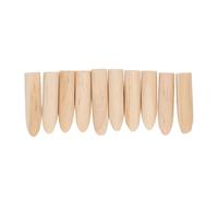 Oumefar Bouchon de Trou de Poche en Bois de qualité Supérieure, 9.5mm, 50 Pièces par Paquet pour de Meilleurs Effets, Bouchon de Trou de Poche pour le Travail du Bois pour une Connexion Ferme (Bois