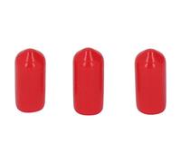 Oumefar Bouchons de Protection de Filetage en PVC, Ensemble de 100 Pièces Durables pour Bride de Vanne de Cylindre, Protecteur de Vis pour Cylindres D' et Vannes (6mm)