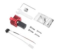 Oumefar Buse D'imprimante 3D en Acier trempé, Kit Hotend, Construction Robuste pour Accessoires de Tête D' P1S P1P