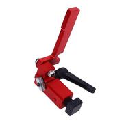 Oumefar Butée de Clôture Réglable en Alliage D'aluminium pour Système de Jauge à Onglets, Travail du Bois, Fixation Solide pour Rails à Fente en T, Conception Portable pour les Travaux en Extérieur