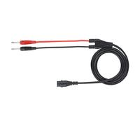 Oumefar Câble Prise Mâle vers Fiche Banane P1203 BNC, Câble de Test D'oscilloscope de 120cm de Haute qualité pour équipement électronique