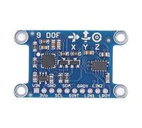 Oumefar Capteur de Gyroscope Numérique Boussole Module de Vitesse Angulaire de Champ Magnétique pour Une Mesure de Haute Précision pour Les Amateurs D'électronique 3-5 V