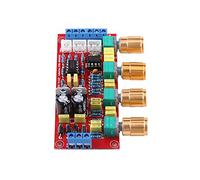 Oumefar Carte de Contrôle de tonalité de PréAmplificateur NE5532, Amplificateur HIFI de Haute qualité pour les Amateurs D'audio AC 12V 100x43.5mm (#02)