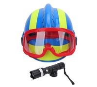 Oumefar Casque de Sauvetage Recherche de Sauvetage Rescue Hat Hater Sécurité à la Hauteur Casque Réglable PC avec Conception Réfléchissante Légère pour Les Sites de Construction Miners (Bleu)