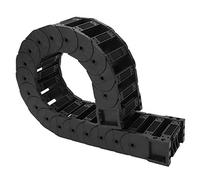 Oumefar Chaîne de Traînage de Câble Amovible, Série à Faible Bruit pour la Protection des Câbles, Support de Fil en Nylon - 1 X 3,3 Pieds - pour Usage Professionnel (D35*77 Longueur 1m)