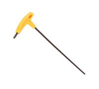 Oumefar Clé Hexagonale en Acier allié à Tête Plate en Forme de T, clé à Béquille Portable, clé Hexagonale Robuste de 5 Mm pour L'entretien des Machines CNC, L'entretien des Voitures et