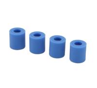 Oumefar Colonnes de Nivellement de Lit Chaud Solide en Silicone pour Imprimantes 3D CR10 CR10S CRX, stabilité Améliorée pour les Supports de Tampon Résistant à la Chaleur, 4 Pièces pour la Série