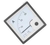 Oumefar Compteur de Courant monté, Type de Pointeur Clair, Jauge Précise 0 à 300A pour Applications Industrielles, Plastique ABS