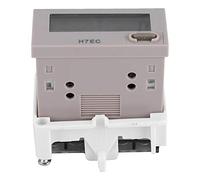 Oumefar Compteur Numérique H7EC NFV, écran LCD à 8 Chiffres avec Batterie au Lithium, pour Totalisateur électrique à Montage sur Panneau AC 110 220V