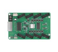 Oumefar Contrôle D'affichage LED, Carte Récepteur de Module de Carte de Réception D'écran LED, 8 HUB75 192 X 1024 PWM 3840 Hz 65536 Niveaux de Gris DC3,3-6 V avec 1 Go de Stockage