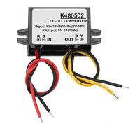 Oumefar Convertisseur CC, Module d'alimentation Abaisseur 8 58 V à 5 V 2 A, avec Protection Contre Les Surtensions, Les Surintensités et Les Courts-Circuits, pour Moteur de Moniteur