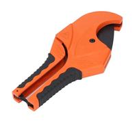 Oumefar Coupe-tube en PVC 65 Mm 2 1/2 Po, Cisaille à Cliquet Robuste avec Poignée Ergonomique Antidérapante pour la Plomberie, la Construction, Lame en Acier allié, Outil économique