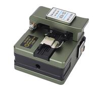 Oumefar Couperet Optique Thermofusible à Fibre pour Coupe Précise, Outil de Coupe de Fil FTTH avec 16 Faces d'extrémité pour les Travailleurs de la Construction, Matériau en Alliage D'aluminium