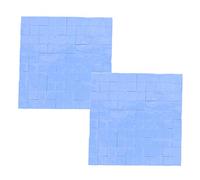 Oumefar Coussin de Dissipateur Thermique en Silicone, Refroidissement Efficace du Processeur, 100x100x1mm, pour L'électronique
