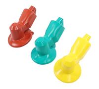 Oumefar Couvernes de Borne de L'arrestateur de Haute Tension de 3pcs 10 KV, Capuchons D'isolation en Caoutchouc en Silicone 380V V-2 Ignifuge, pour L'équipement d'alimentation du