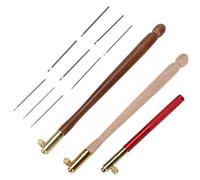 Oumefar Crochet Crochet loquet perlé Aiguille Perles Crochet pour Broderie Perles Tricot Bricolage Outil de Couture