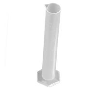 Oumefar Cylindre de Mesure en Plastique de 250 Ml, Outil à échelle Transparente et Durable pour Expériences en Laboratoire, 5,7 X 3,15 X 11,81 Pouces, adapté aux Expériences Industrielles (250 ml)