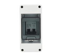 Oumefar Disjoncteur 2P 1000V DC 63A, Interrupteur D'isolation Robuste pour Systèmes Solaires PV avec Boîtier étanche