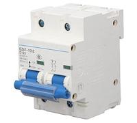 Oumefar Disjoncteur DC, Haute sensibilité, Réponse Rapide, Protection contre les Surcharges, pour Système D'alimentation DC, Coque PC (125A)