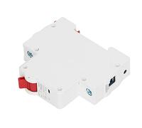 Oumefar Disjoncteur de Haute qualité DC 250 V MCB Interrupteur de Protection pour Système Solaire Photovoltaïque, Montage sur Rail DIN 6 A - Matériau Pa66