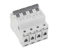 Oumefar Disjoncteur Miniature 4P 63A pour la Protection contre les Surcharges dans les Systèmes DC 1000V, Coque ABS Légère