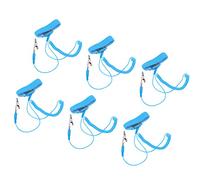 Oumefar Dragonne Antistatique Réglable, 10 Pièces, pour la Protection ESD dans les Travaux électroniques, Matériau PU, Confortable et Léger