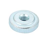 Oumefar Écrou de Poignée Plat moleté en Acier au Carbone, Fixation Durable pour Machines de Fabrication, 1 Pièce (M6 (10 pièces))