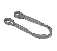 Oumefar Élingue de Levage Ronde Souple, Conception à Double Boucle, Poids de Charge Haute Résistance 4T, Sangles en Boucle PES Largeur 85mm pour les Ports de Transport Gris (#2)