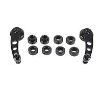 Oumefar Enrouleur Manuel Durable Universel de Manivelle de Fenêtre de Voiture en Alliage D'aluminium pour la Plupart des Véhicules avec Installation Professionnelle pour Accessoires de Voiture