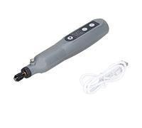 Oumefar Ensemble de Mini Broyeurs, Perceuse à Chargement USB Portable, Outils électriques avec Lumière pour Couper la Gravure, ABS Gris DC3,7 V pour le Polissage et le Nettoyage