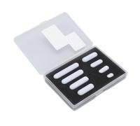 Oumefar Ensemble de Tiges D'agitation Magnétiques en PTFE, Barre de Mélange Stable pour Agitateur de Laboratoire, 8 Pièces 10mm-40mm pour Utilisation en Laboratoire