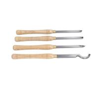 Oumefar Ensemble D'outils de Tournage de, Kit de Manche en Bois Amovible en Acier allié Dur Incisif pour Menuisiers, Sculpteurs, Artistes