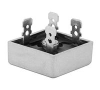 Oumefar Ensemble Redresseur de Pont en Silicone, Boîtier Métallique de Haute qualité, KBPC3510 35A, pour Alimentation électrique, 10 Pièces pour Projets de Composants électroniques