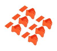 Oumefar Entretoise de Sol stratifié, Conception Triangulaire Robuste, Paquet de 60 Pièces pour Sous-plancher en Bois LVT, Ensemble de 60 Pièces pour Projets Domestiques