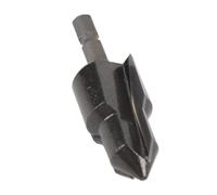 Oumefar Foret de Levage, Alésoir à Tige Hexagonale de 1/4 Po pour Tuyaux D'eau, Mèche de Chanfreinage pour Réparation de Tuyaux PPR/TPR, Diamètre de Perçage de 18 à 24 Mm, Alliage