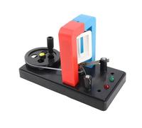 Oumefar Générateur à Manivelle, Moteur de Démonstration D'enseignement Physique, Modèle de Générateur D'expérimentation éducative pour les écoles, L'enseignement de la Physique et les