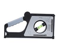 Oumefar Instrument de Mesure de Pente Multifonctionnel Magnétique, Détecteur D'angle pour les Professionnels du Travail du Bois