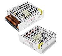 Oumefar Interrupteur de Barre Lumineuse écran LED, Pilote d'alimentation, Haute efficacité pour L'automatisation Industrielle, Matériau en Alliage D'aluminium (S-120-12 (12V/10A/120W) AC100-240V)