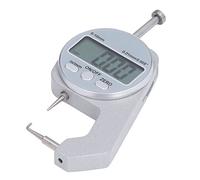 Oumefar Jauge D'épaisseur Mesure Précise Compteur électronique Mesure pour Papier Cuir Film LCD Affichage Numérique pour Matériaux Souples