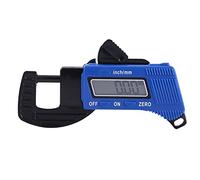 Oumefar Jauge D'épaisseur Numérique 0-12,7 Mm, Outil de Mesure de Largeur de Pied à Coulisse avec écran LCD, pour Testeur D'épaisseur de Bijoux en Tôle de Cuir de Papier