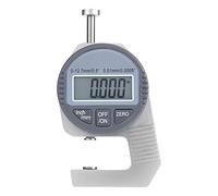 Oumefar Jauge D'épaisseur Numérique LCD, Tête de Mesure Plate de Haute qualité pour Tuyaux en Papier et Tôle 0-12.7mm/0.5 "0.01mm pour les Travailleurs Industriels