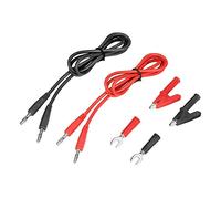 Oumefar Jeu de Câbles de Test Banane à Fiche Banane 6 en 1, Haute sensibilité, pour Machine de Test, Pince en Cuivre Pur P1041B