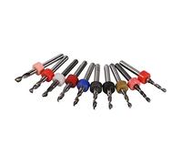 Oumefar Jeu de Micro-forets Précis en Carbure PCB pour Moule CNC SMT 10 Pièces 2.1mm-3.0mm pour L'ingénierie de Modèles de Bijoux