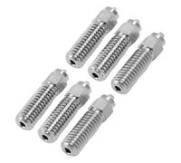 Oumefar K1 K1 Maximum Imprimante 3D 6 Pièces Kit de Buses Bimétalliques CrZrCu en Acier trempé pour Haute Vitesse pour CR-M4, Ender 3 V3 KE, CR10 SE