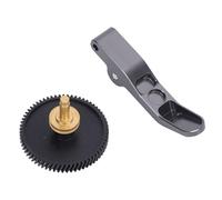 Oumefar Kit de Poignée D'engrenage D'extrudeuse en Acier trempé Durable pour A1 A1 Mini - Poignée en Métal Améliorée pour un Temps de Travail Plus Long - Installation Directe