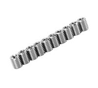 Oumefar Kit de Réparation D'insert fileté Solide en Acier Inoxydable 303 M5x0,8 Femelle M8x1,25 Mâle 10 Pièces pour L'aviation, les Automobiles, les Machines, la Conception Ergonomique