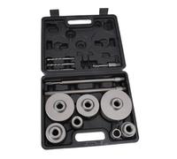 Oumefar Kit de Scie Cloche à Béton 30-110 Mm pour CVC | Acier au tungstène robuste, application multi-matériaux, conception efficace à 3 cannelures, stockage portable, s\'adapte