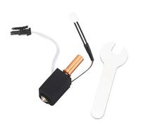 Oumefar Kit D'Hotend en Céramique pour la Série Kobra 2, Buse Plaquée en Cuivre 0,4 Mm, Kit d'extrémité Chaude à Double Gorge en Métal, Pièce de Remplacement de L'imprimante 3D