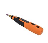 Oumefar Kit D'outils Rotatifs, Mini Perceuse sans Fil, Stylo de Sculpture électrique pour la Maison et les Bijoux, 3.6V ABS USB